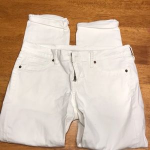 Lucky Brand White Capri